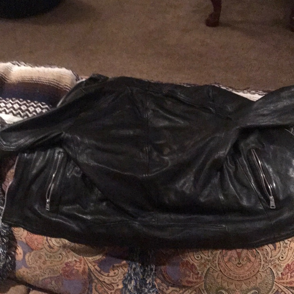 All Saints Leather Jacket